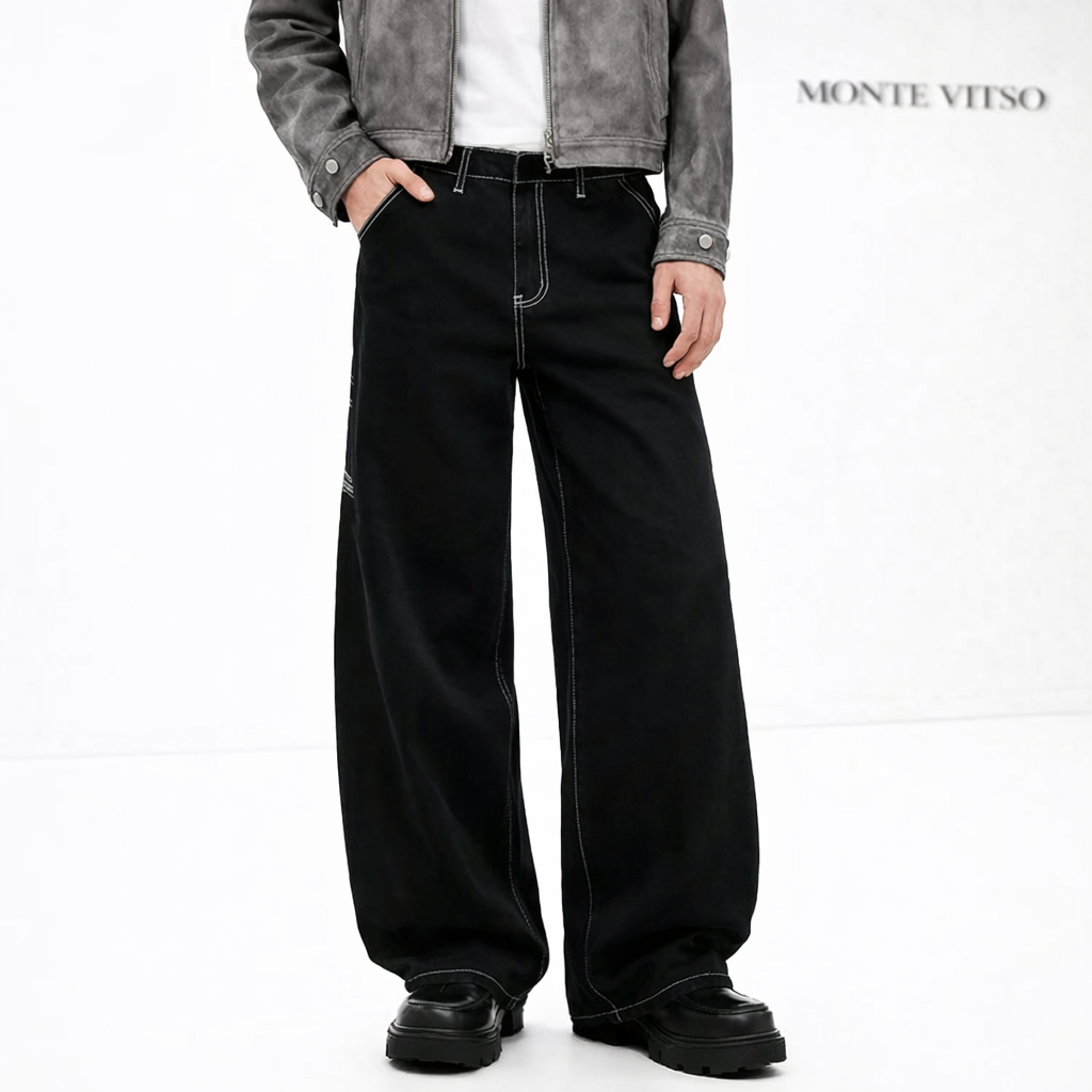 Black Legacy Baggy Jeans