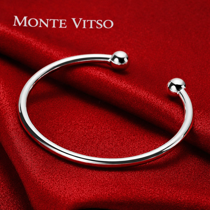 MONTE VITSO – Sphere Silver Cuff