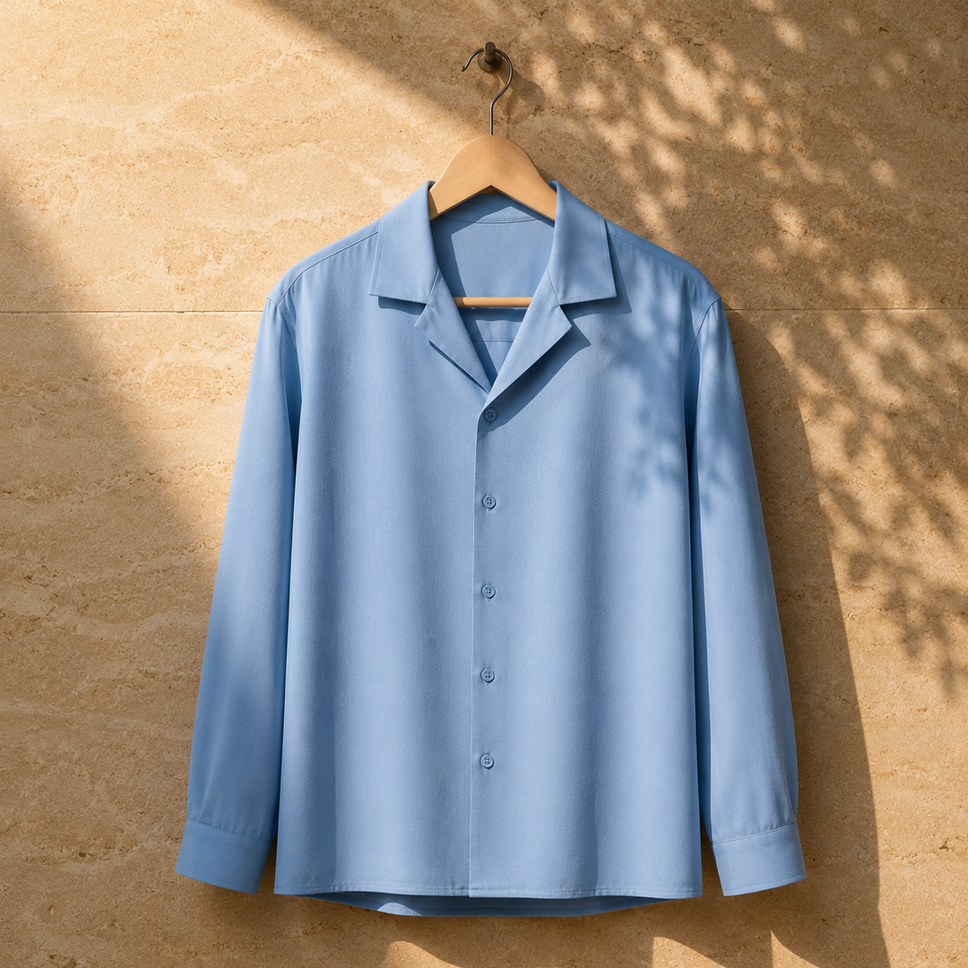 Santorini Cuban Linen Shirt