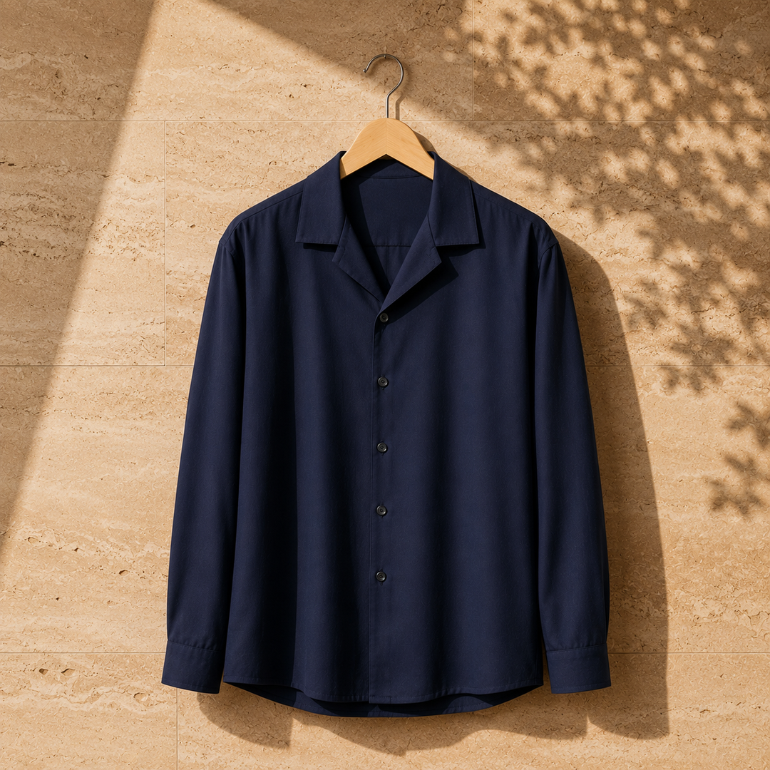 Santorini Cuban Linen Shirt