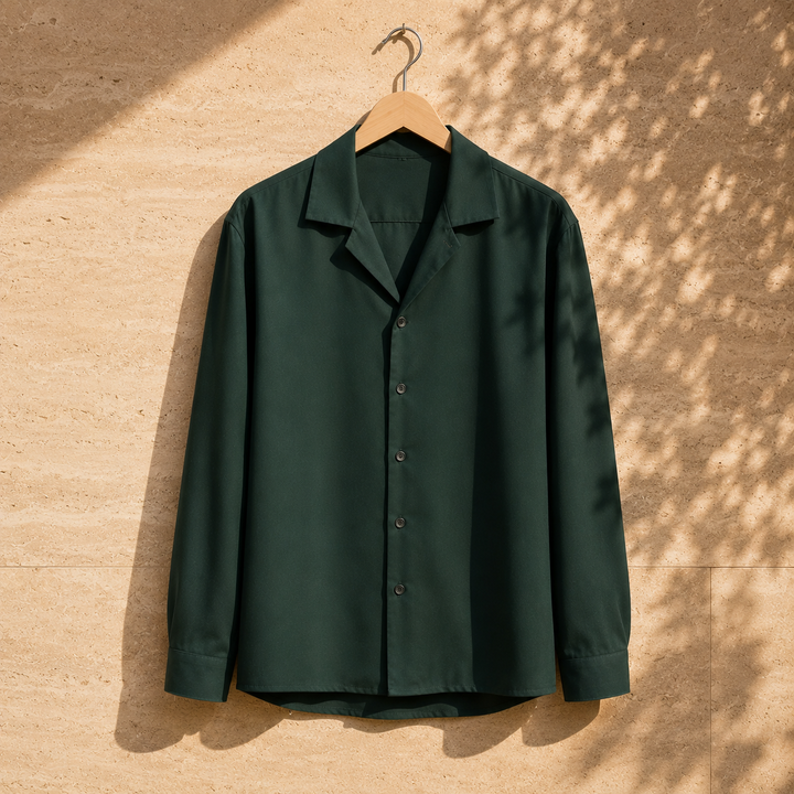Santorini Cuban Linen Shirt