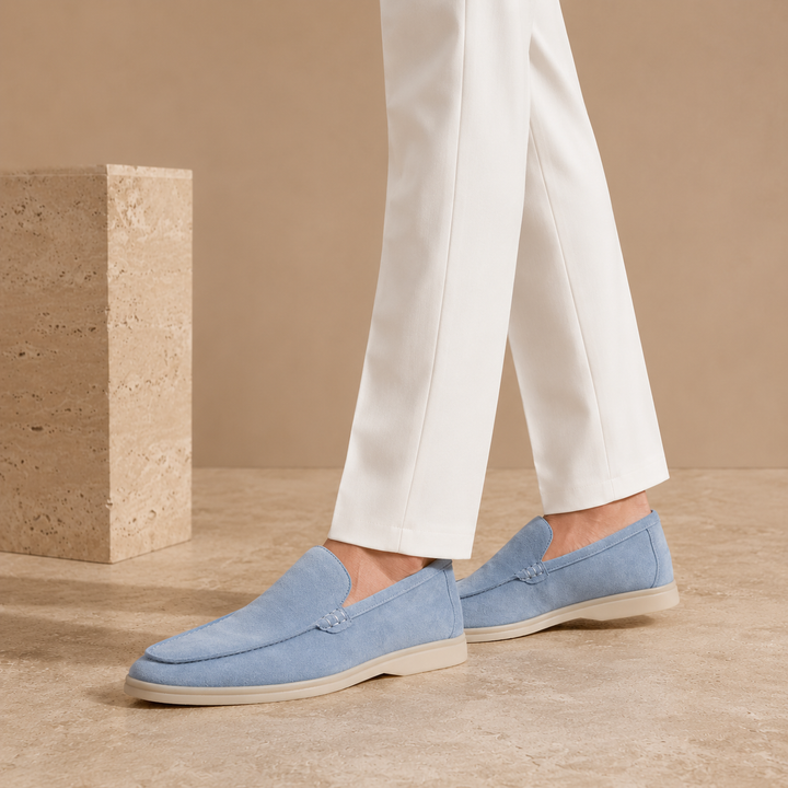 Monaco Suede Loafers