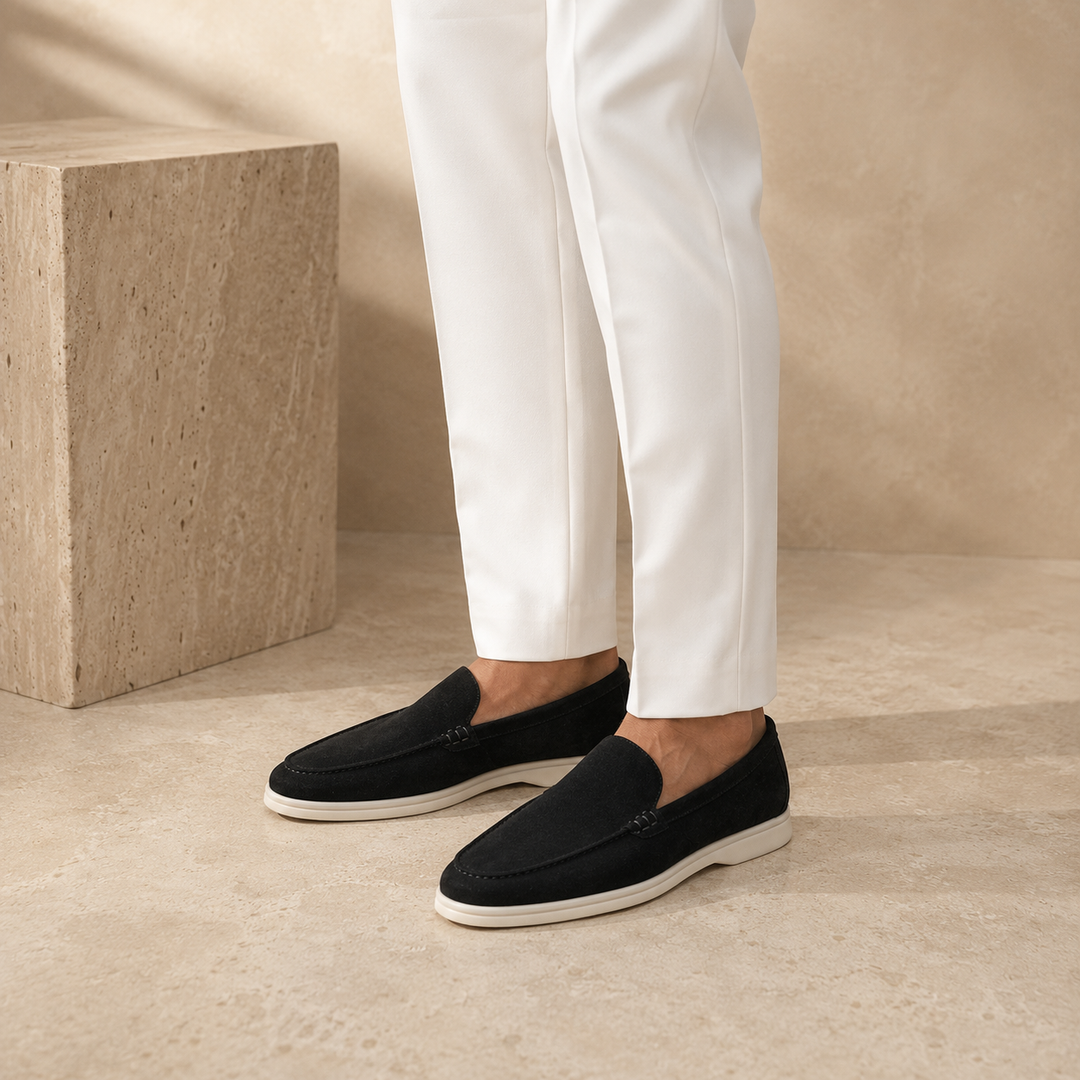 Monaco Suede Loafers