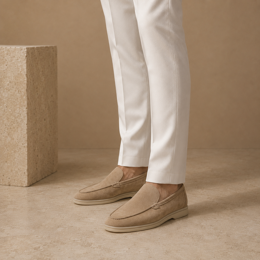 Monaco Suede Loafers