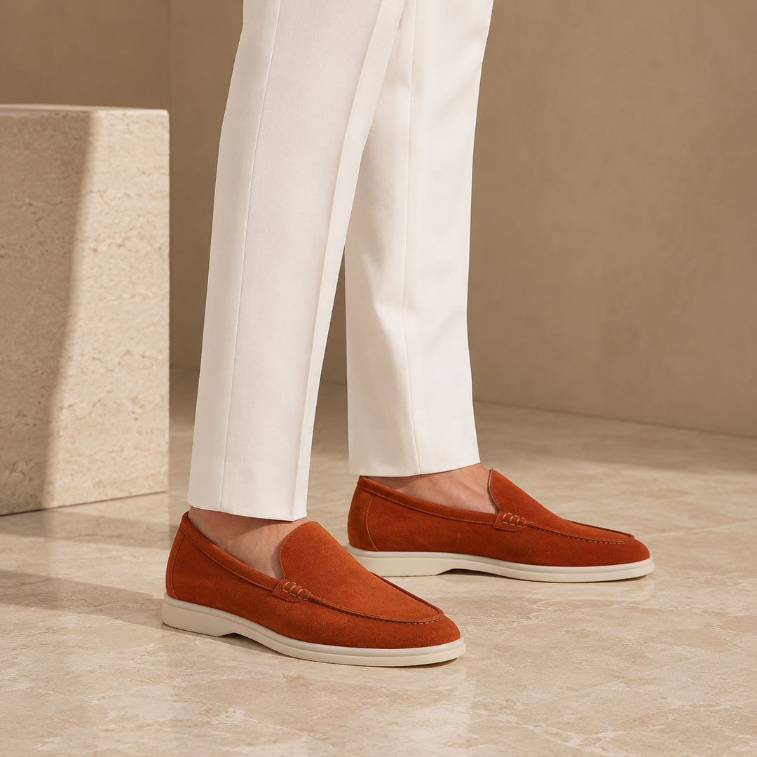 Monaco Suede Loafers