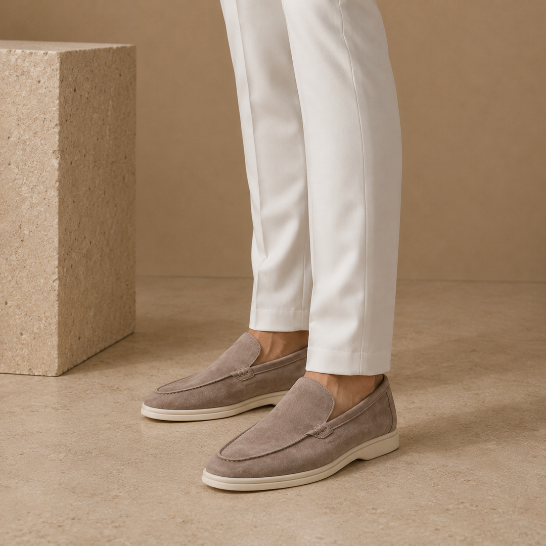 Monaco Suede Loafers