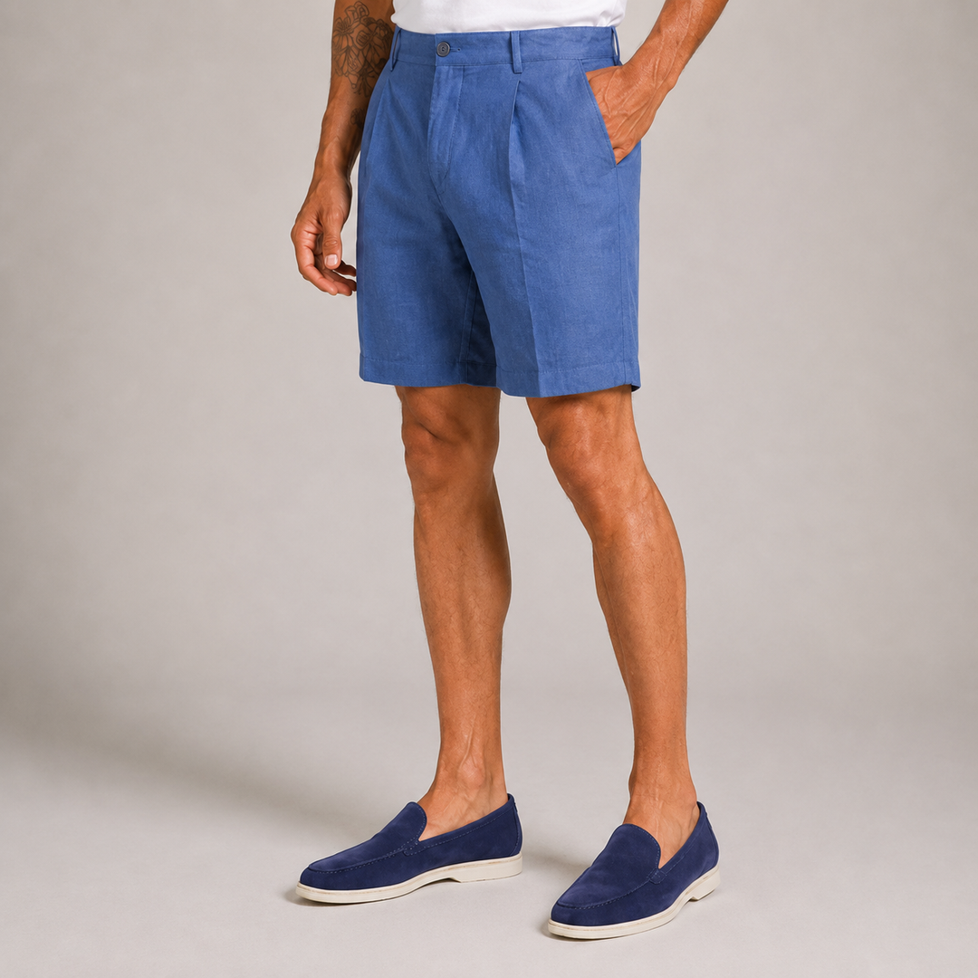 Capri Linen Shorts