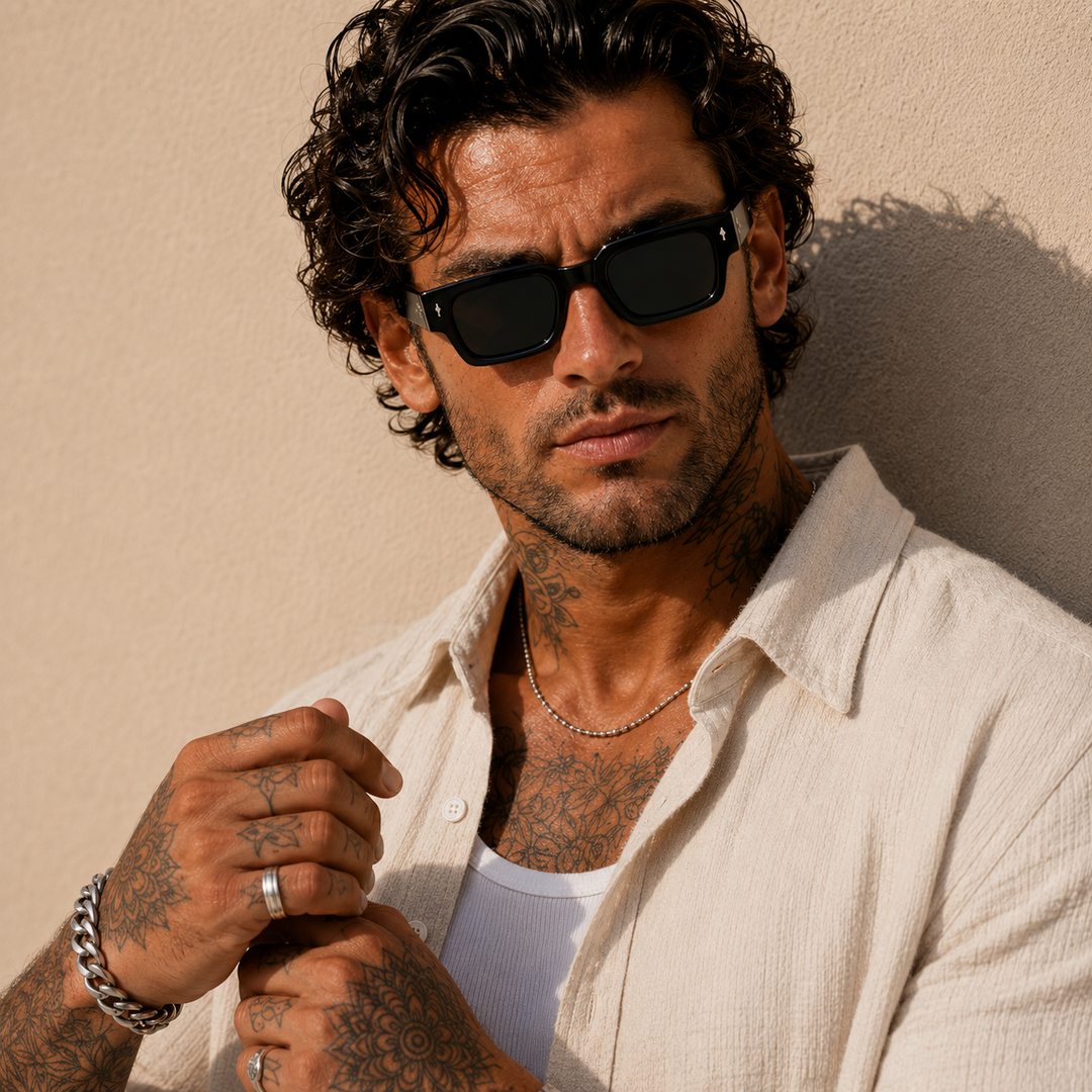 Monaco Rectangular Sunglasses