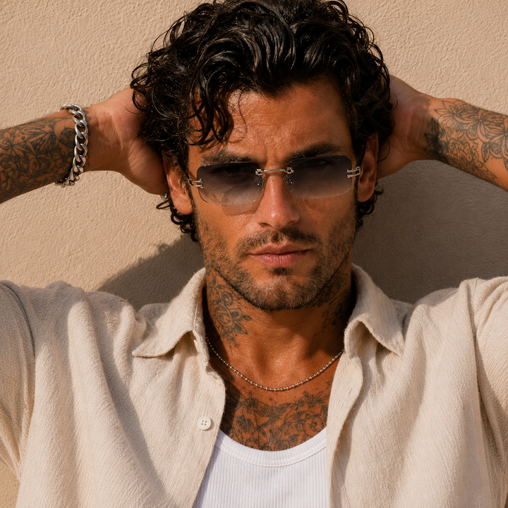 Monaco Air Rimless Sunglasses