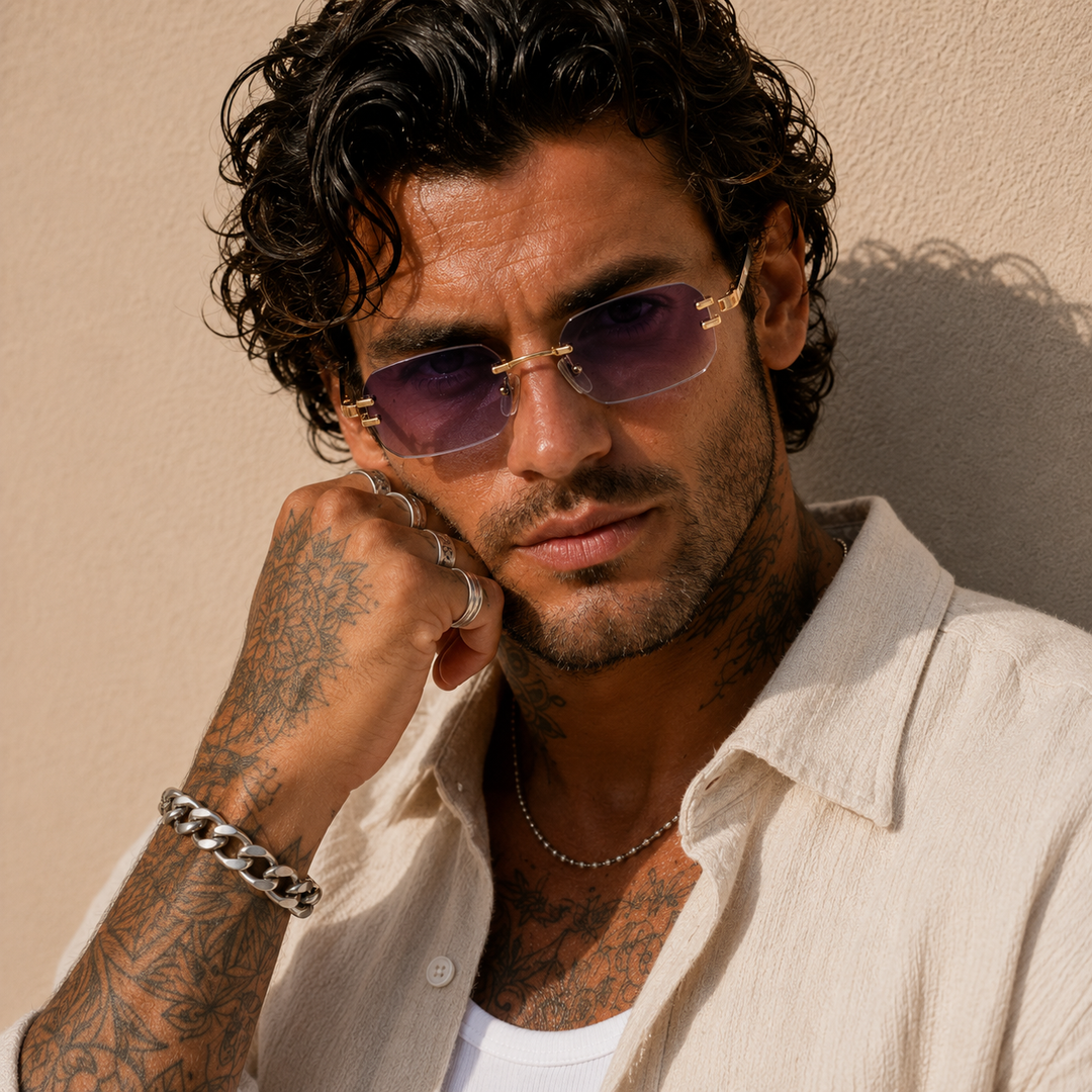 Monaco Air Rimless Sunglasses
