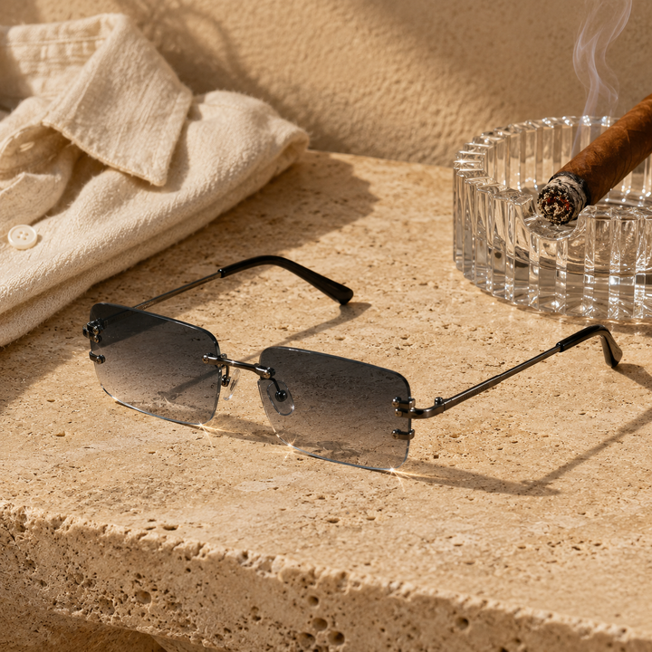 Monaco Air Rimless Sunglasses