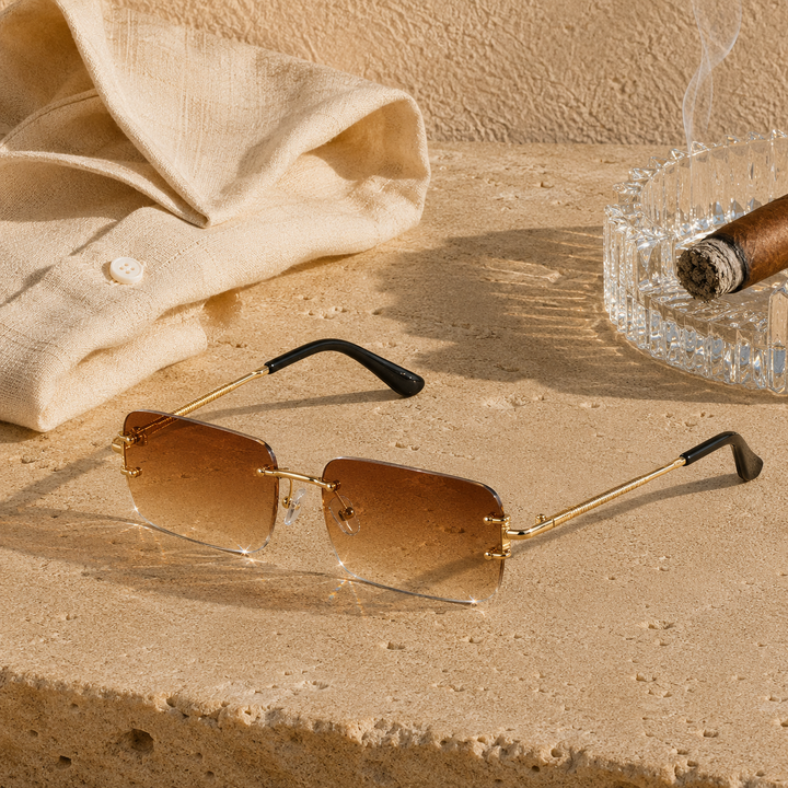 Monaco Air Rimless Sunglasses