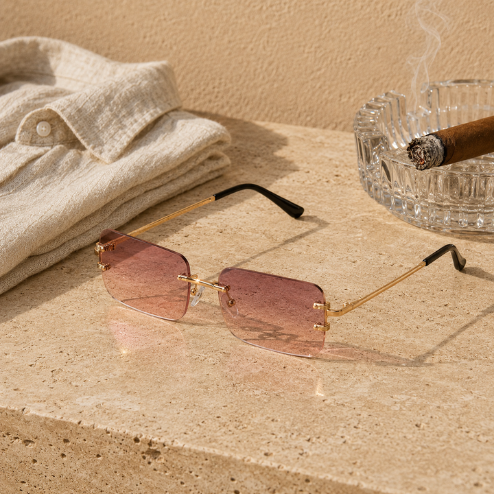 Monaco Air Rimless Sunglasses