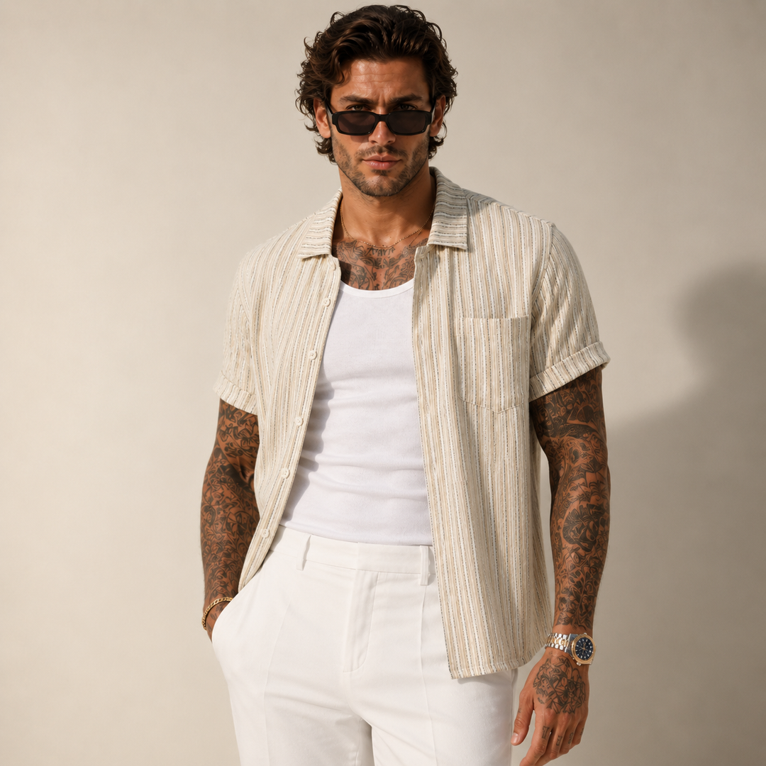 Sandstone Stripe Shirt