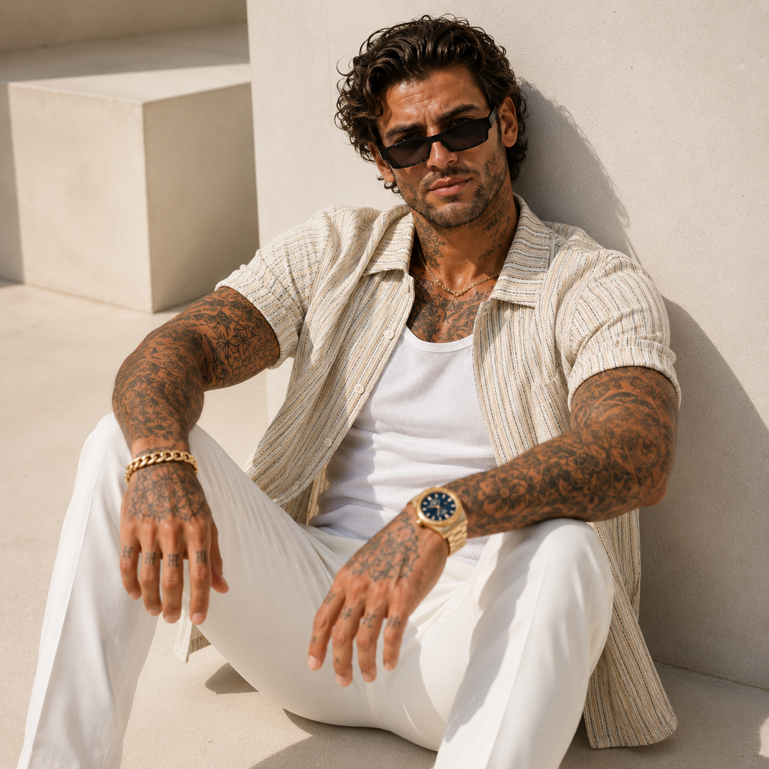 Sandstone Stripe Shirt
