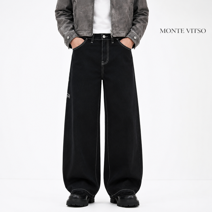 Black Legacy Baggy Jeans