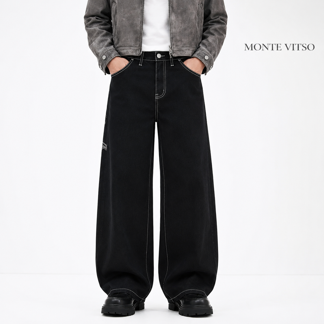 Black Legacy Baggy Jeans