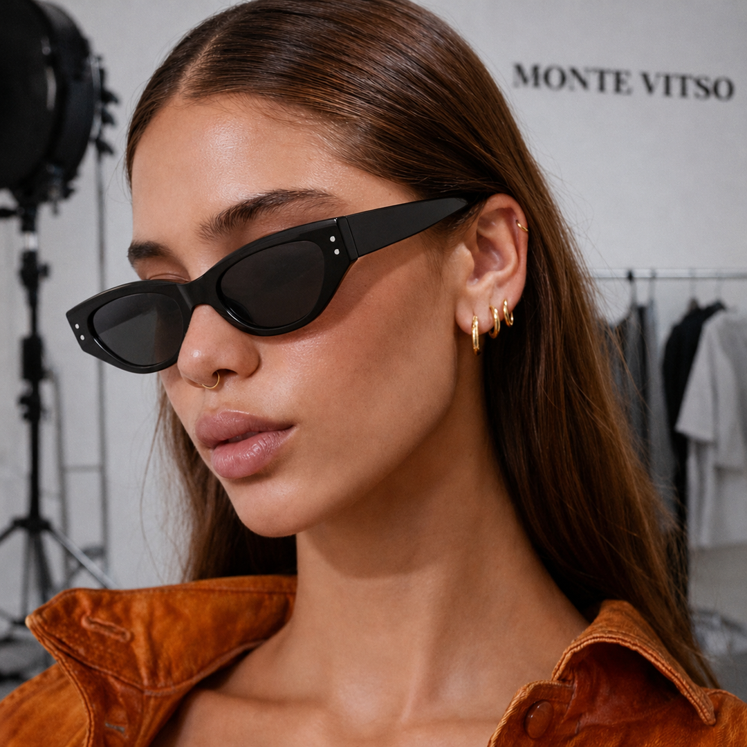 MONTE VITSO - AMELIE NOIR Sunglasses