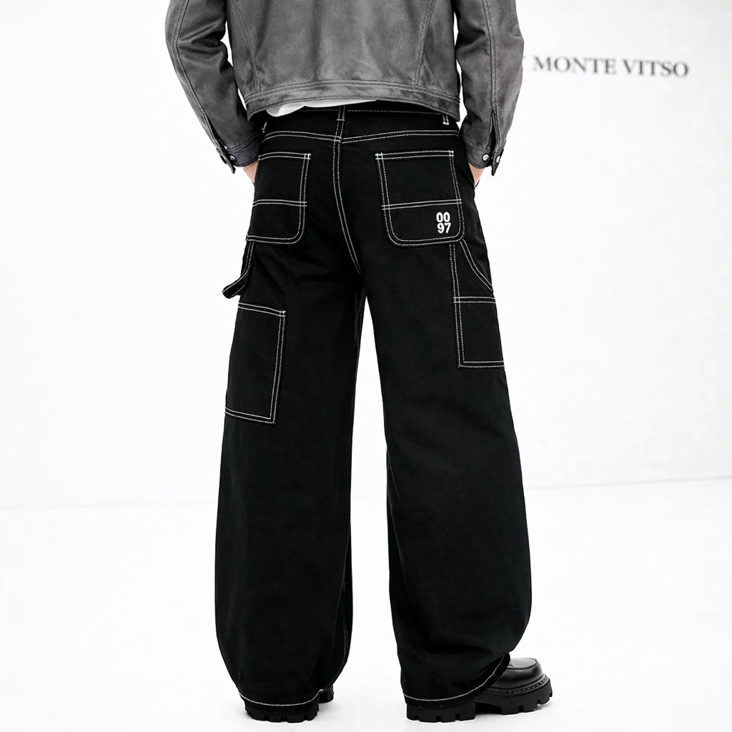 Black Legacy Baggy Jeans