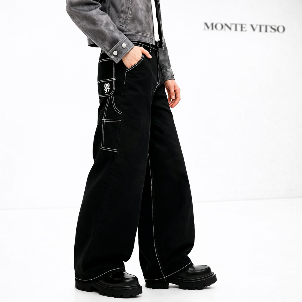 Black Legacy Baggy Jeans