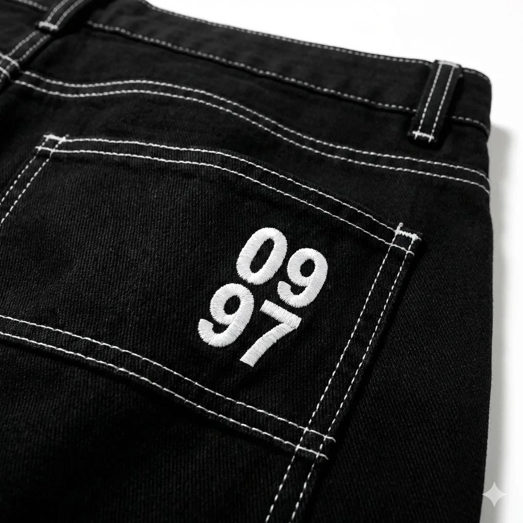 Black Legacy Baggy Jeans