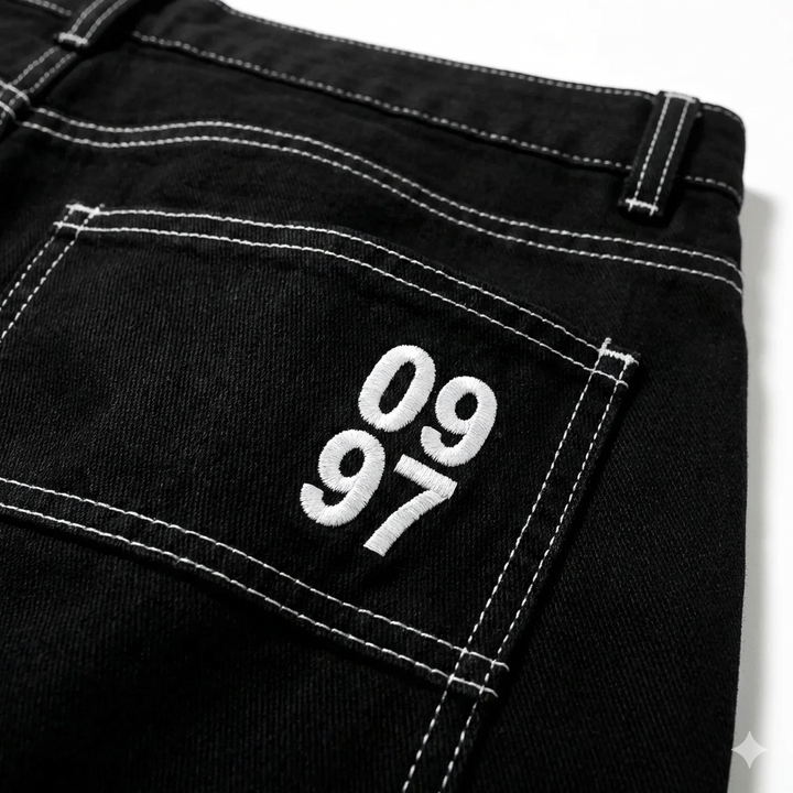 Black Legacy Baggy Jeans