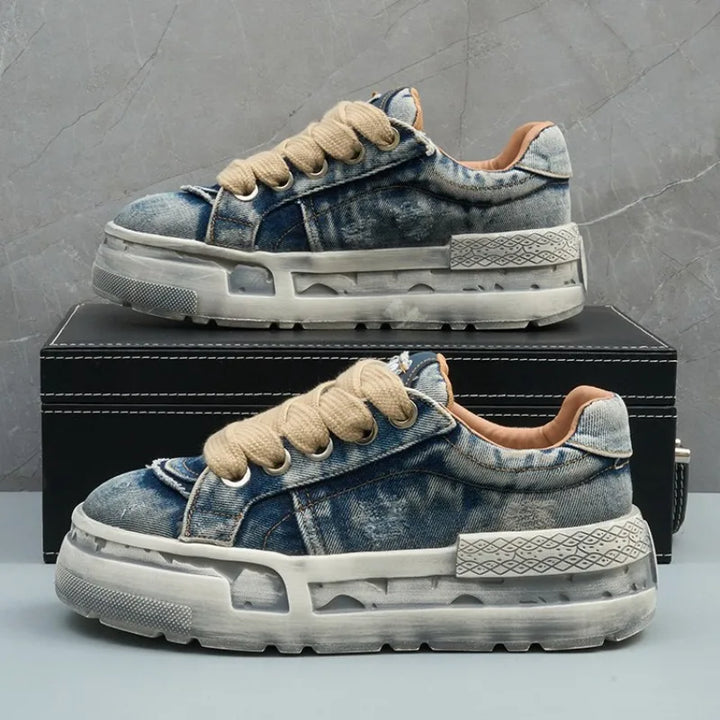 MONTE VITSO – Denim Vault Sneakers