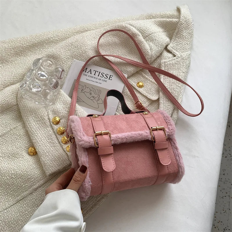 Milano Plush Crossbody