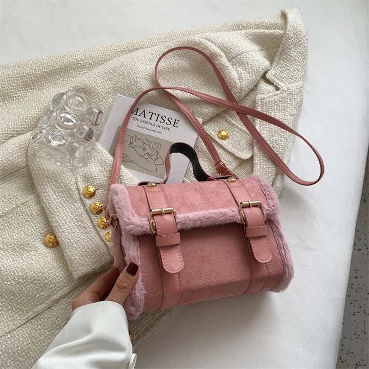 Milano Plush Crossbody