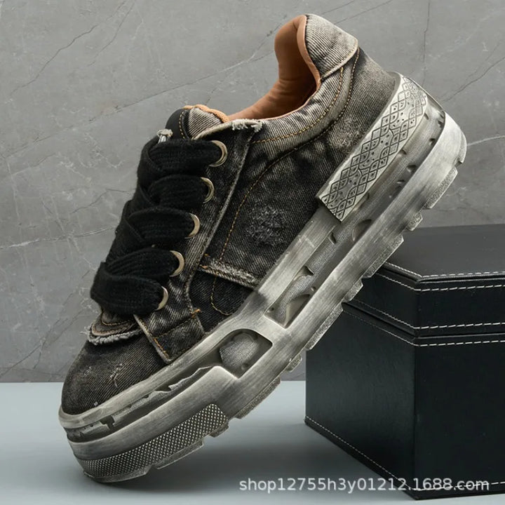 MONTE VITSO – Denim Vault Sneakers