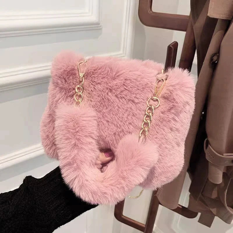 NOIR LUXE - Plush Bag
