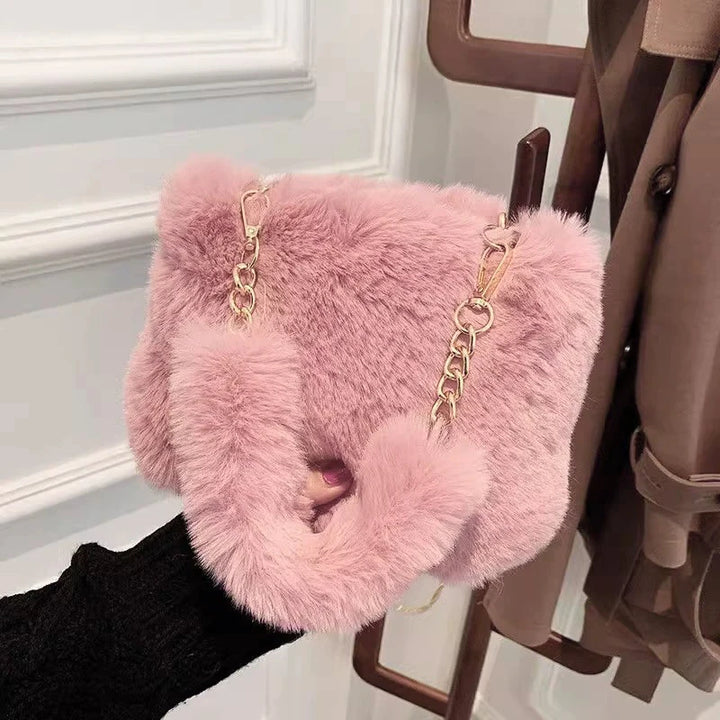 NOIR LUXE - Plush Bag