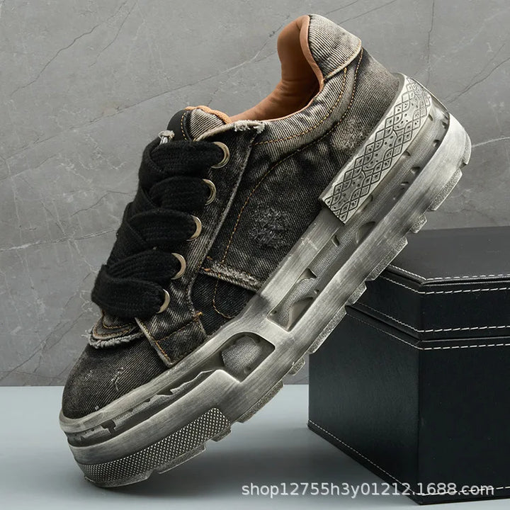 MONTE VITSO – Denim Vault Sneakers