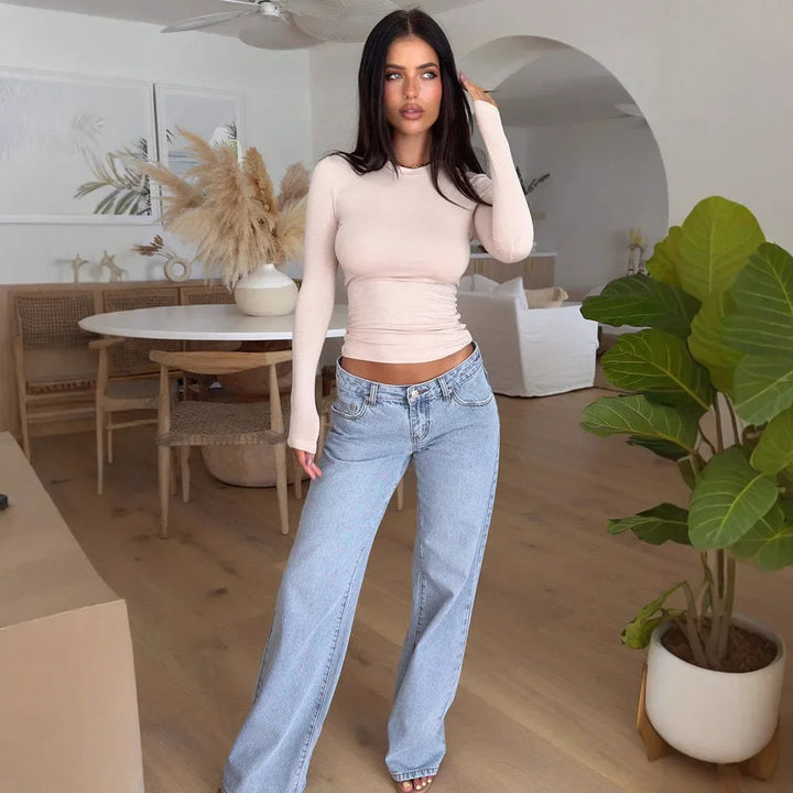 Riviera Low-Rise Jeans