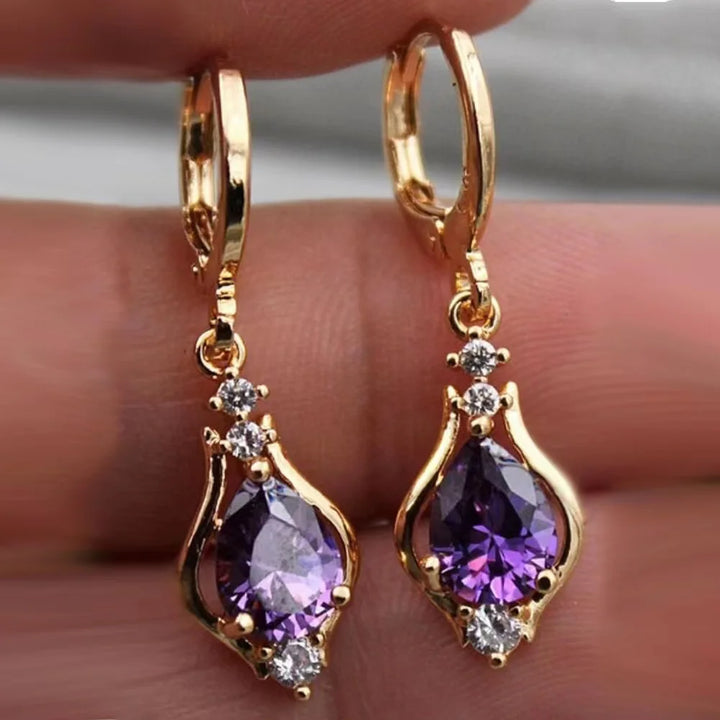 MONTE VITSO – Aurora Crystal Earrings