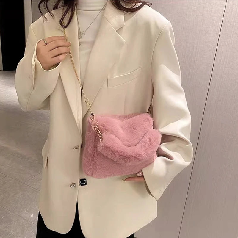 NOIR LUXE - Plush Bag