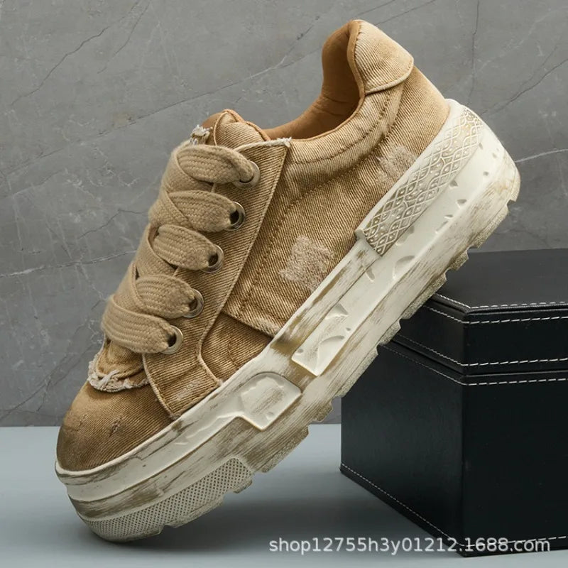 MONTE VITSO – Denim Vault Sneakers
