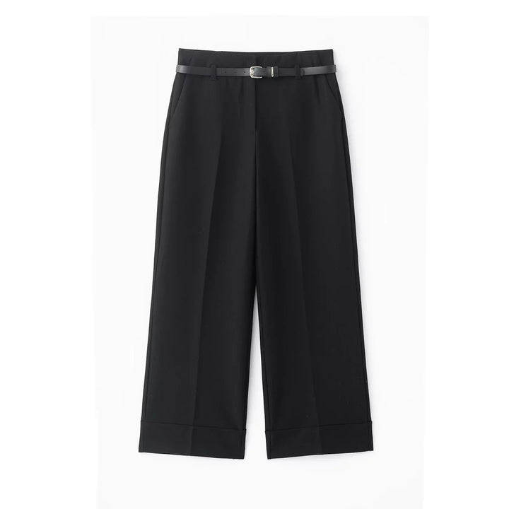 Elegance Belted Wide Pants