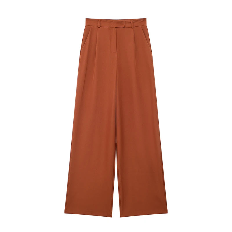 Riviera Wide-Leg Trousers