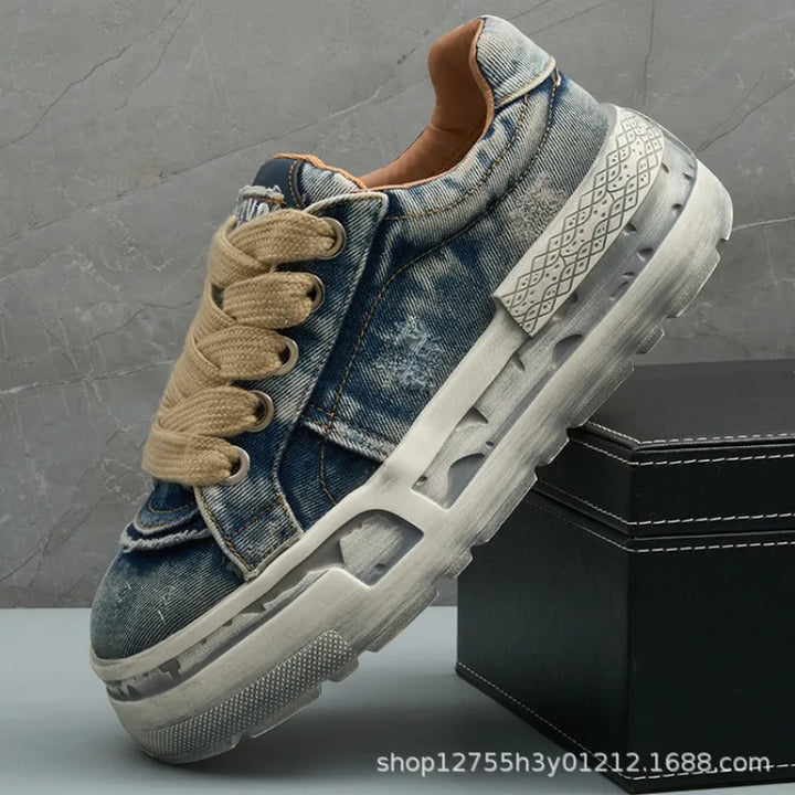 MONTE VITSO – Denim Vault Sneakers