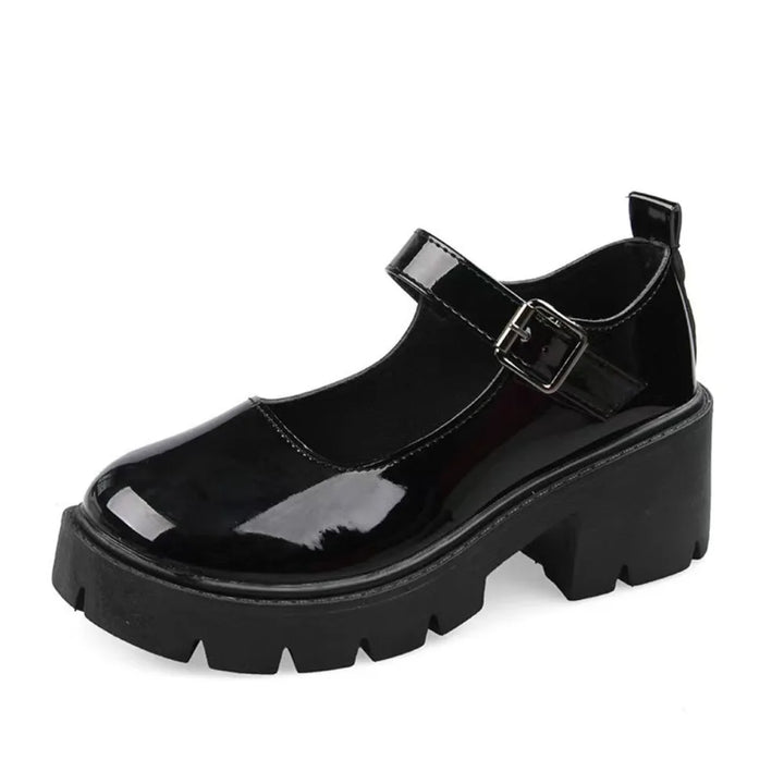 MONTE VITSO – Noire Jane Platform Shoes