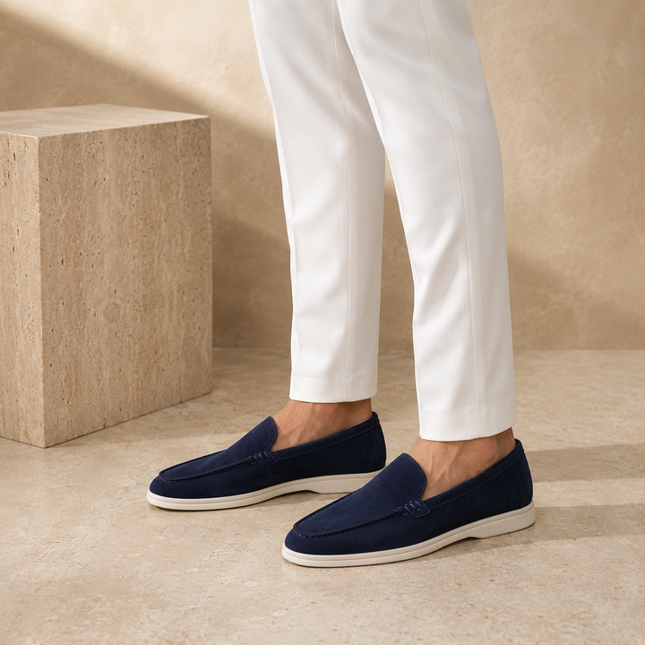 Monaco Suede Loafers