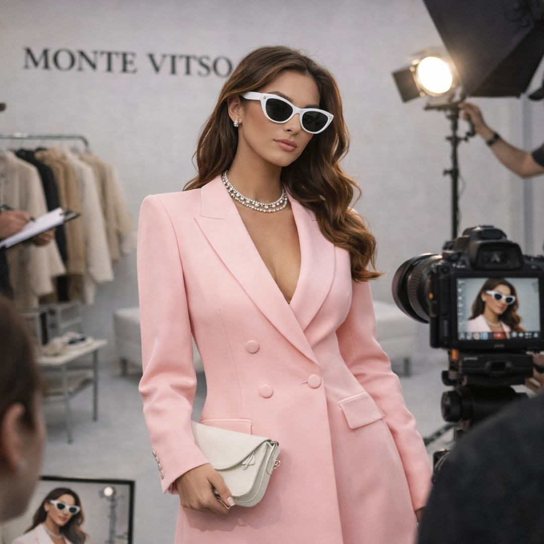 MONTE VITSO – Milano Tailored Blazer Dress